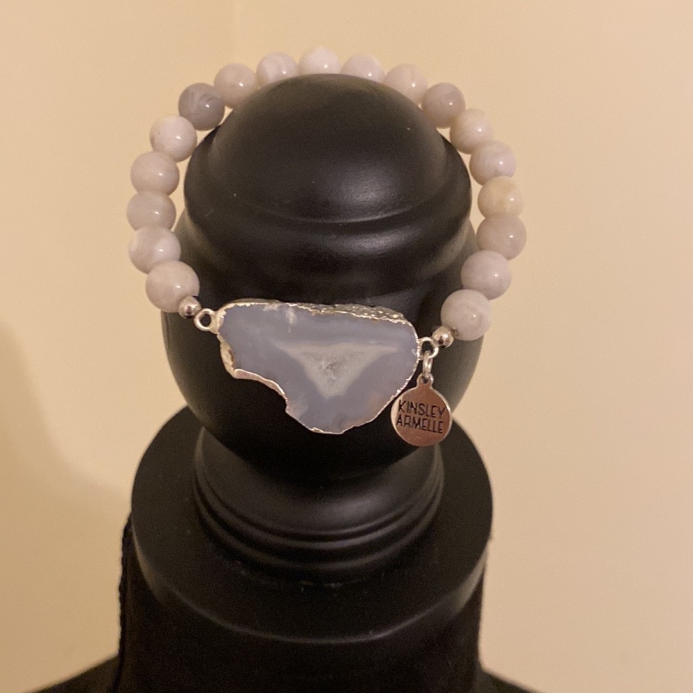 Kinsley Armelle SILVER FLURRY BRACELET